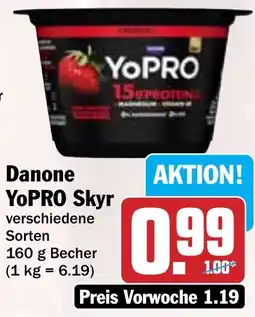 Hit Danone YoPRO Skyr Angebot