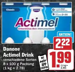 Hit Danone Actimel Drink Angebot