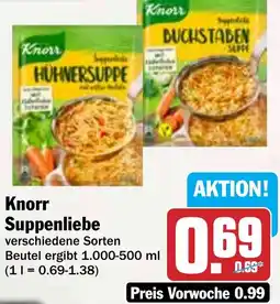 Hit Knorr Suppenliebe Angebot