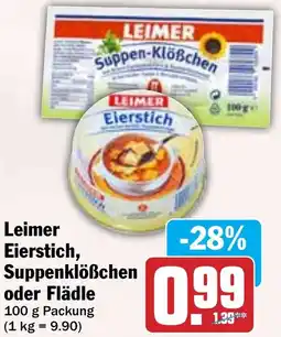 Hit Leimer Eierstich, Suppenklößchen oder Flädle Angebot