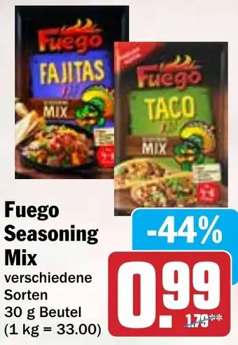 Hit Fuego Seasoning Mix Angebot