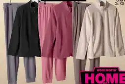 Woolworth Damen Fleece-Oberteil und Hose Angebot