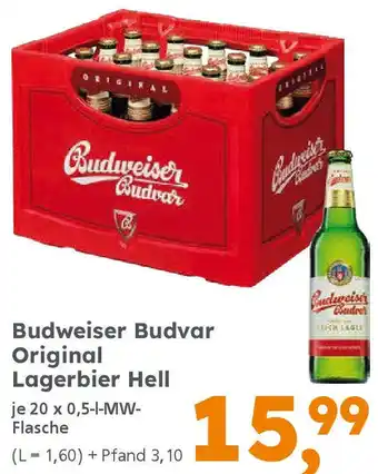 Globus Baumarkt Budweiser Budvar Original Lagerbier Hell Angebot