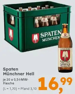 Globus Baumarkt Spaten Münchner Hell Angebot