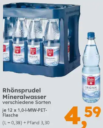 Globus Baumarkt Rhönsprudel Mineralwasser Angebot