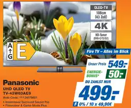 Expert Panasonic UHD QLED TV TV-43W83AE9 Angebot