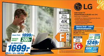 Expert LG UHD OLED TV OLED65C49LA (OLED evo C4) Angebot