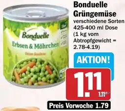 Hit Bonduelle Grüngemüse Angebot