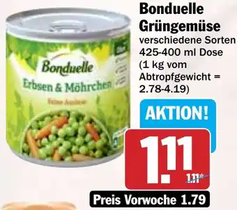 Hit Bonduelle Grüngemüse Angebot