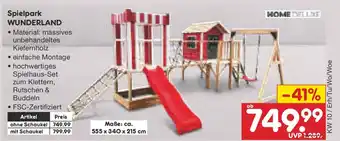 Netto Marken-Discount Home Deluxe Spielpark WUNDERLAND Angebot