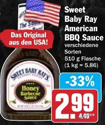 Hit Sweet Baby Ray American BBQ Sauce Angebot