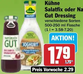 Hit Kühne Salatfix oder Natürlich Gut Dressing Angebot