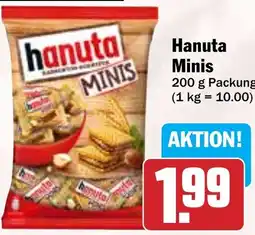 Hit Hanuta Minis Angebot