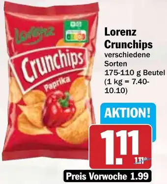 Hit Lorenz Crunchips Angebot