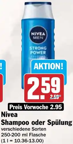 Hit Nivea Shampoo oder Spülung Angebot