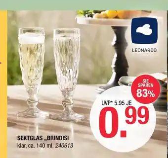 Hofmeister Leonardo sektglas brindisi Angebot