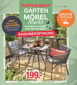 Hofmeister Hofmeister gartentisch Angebot