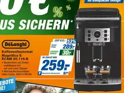 Expert Delonghi kaffeevollautomat magnifica s Angebot