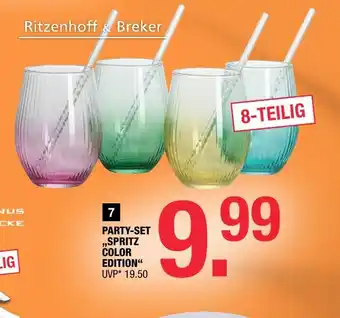 Hofmeister Ritzenhoff & breker party-set spritz color edition Angebot