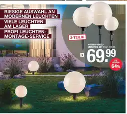 Hofmeister Aussen-kugel-leuchten-set Angebot