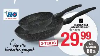 Hofmeister Elo pfannen-set granit passion Angebot