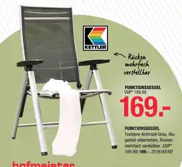 Hofmeister Kettler funktionensessel Angebot