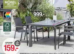 Hofmeister Outdoortisch oder stapelsessel Angebot