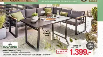 Hofmeister Hogarden dining-lounge-set 3-teilig Angebot