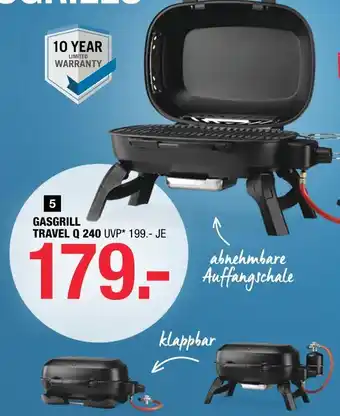 Hofmeister Gasgrill travel q 240 Angebot