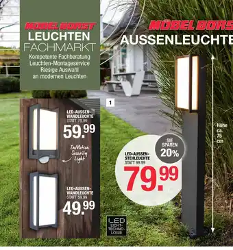 Hofmeister Led-aussenleuchtenserie Angebot