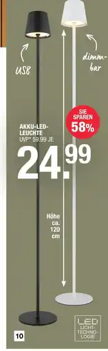 Hofmeister Akku-led-leuchte Angebot