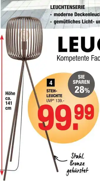 Hofmeister Stehleuchte Angebot