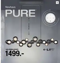 Hofmeister Neuhaus led-pendelleuchte Angebot