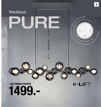 Hofmeister Neuhaus led-pendelleuchte Angebot