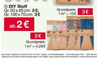 Woolworth Diy stoff Angebot