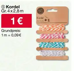 Woolworth Diy kordel Angebot