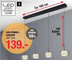 Hofmeister Led licht-technologie led-pendel-leuchte Angebot