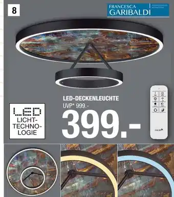 Hofmeister Francesca garibaldi led-deckenleuchte Angebot