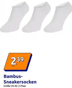 Action Bambus Sneakersocken Angebot