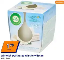 Action Air Wick Duftkerze Frische Wäsche Angebot