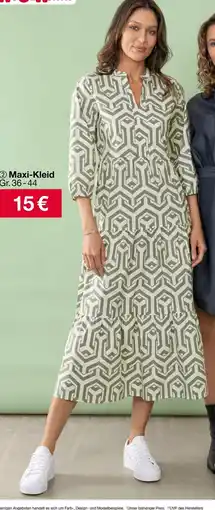 Woolworth Maxi-kleid Angebot