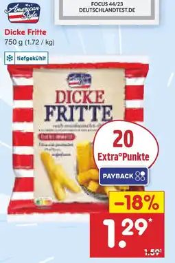 Netto Marken-Discount American Style Dicke Fritte Angebot