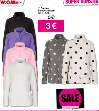 Woolworth Damen fleece jacken Angebot