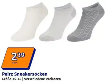 Action Pairz Sneakersocken Angebot