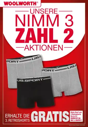 Woolworth U.s. sport retroshorts Angebot