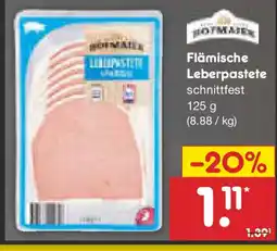 Netto Marken-Discount Hofmaier Flämische Leberpastete Angebot