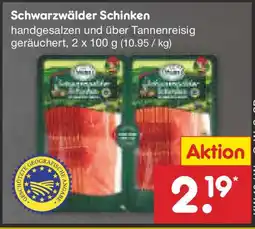 Netto Marken-Discount Schwarzwälder Schinken Angebot