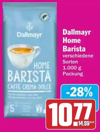 Hit Dallmayr Home Barista Angebot