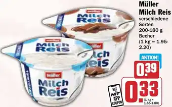 Hit Müller Milch Reis Angebot