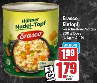 Hit Erasco Eintopf Angebot